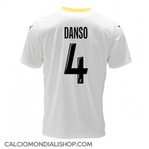 Maglie da calcio RC Lens Kevin Danso #4 Terza Maglia 2024-25 Manica Corta